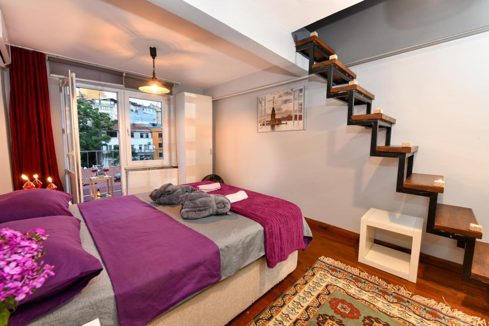 Apartment The Maiden Tower From Your Bedroom Romantic View, In Taksim Square Istanbul