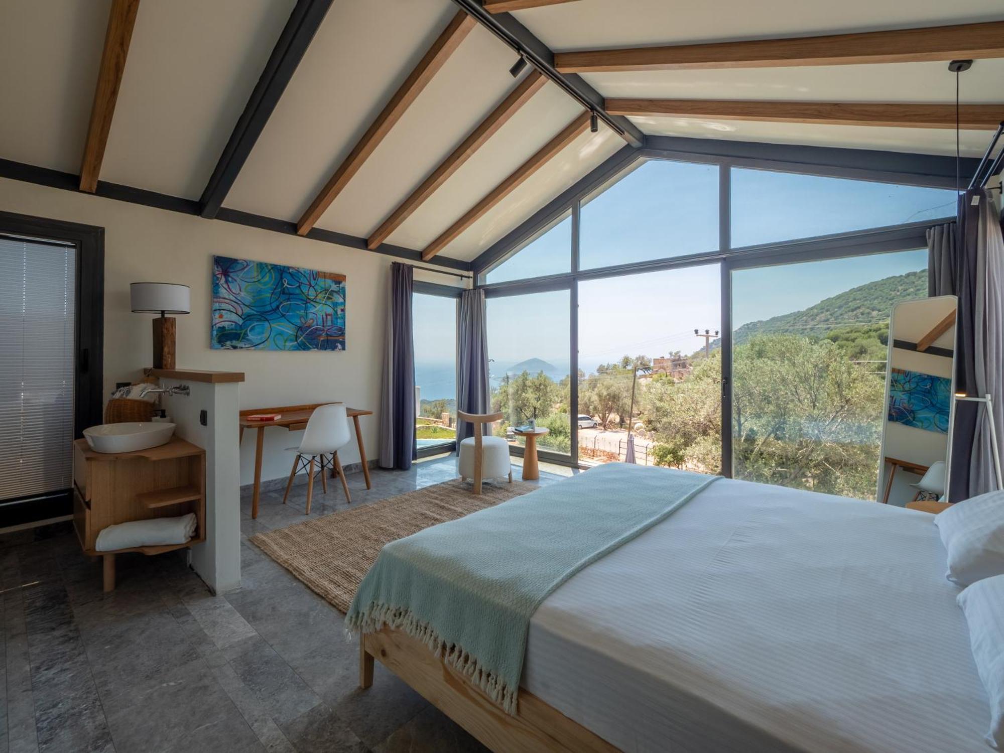 14 Premium With Openair Restaurant&tennis Court In Nature - Notos Club * Kas