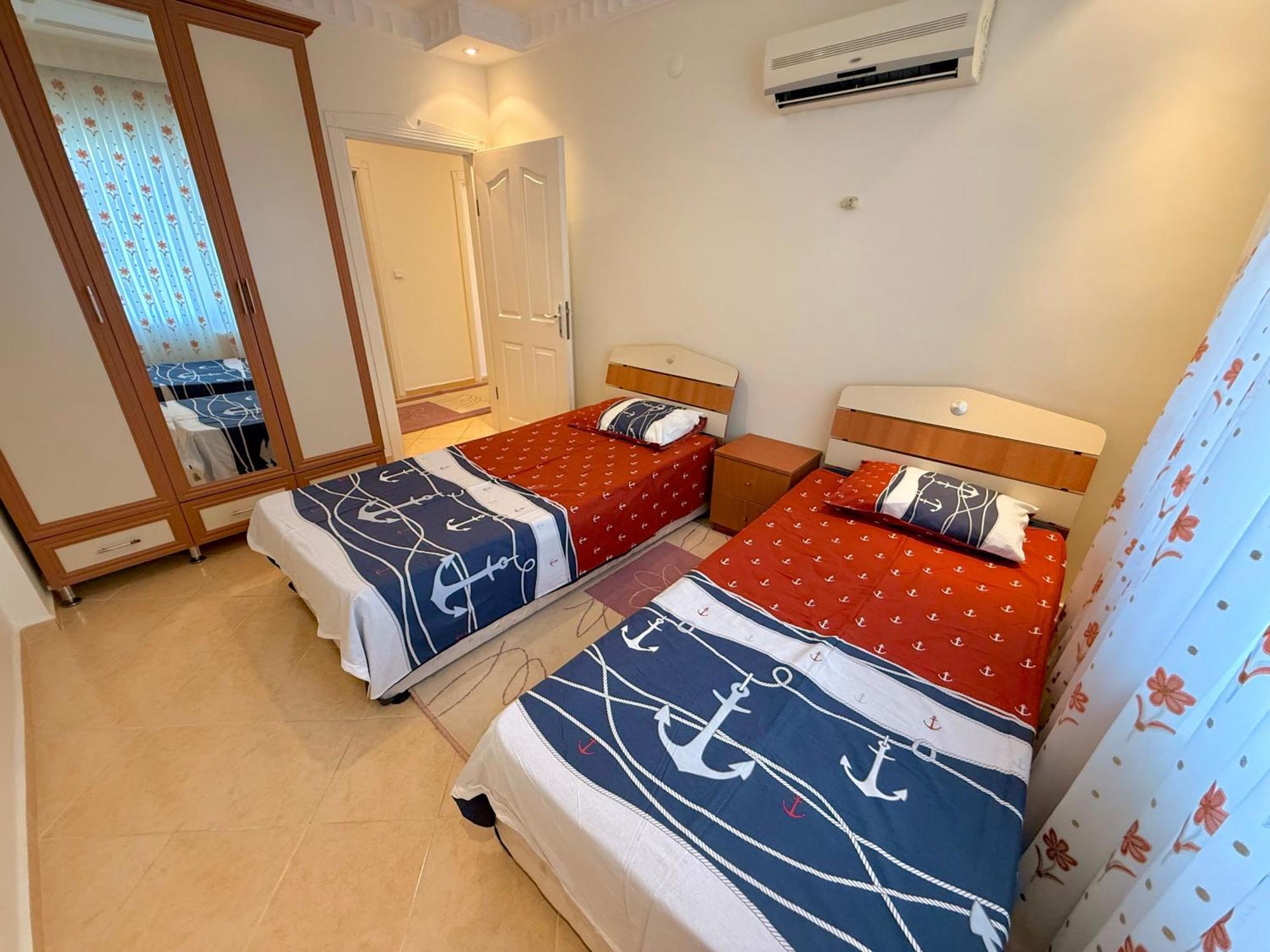 Family 2bd Flat 150m To The Alanya