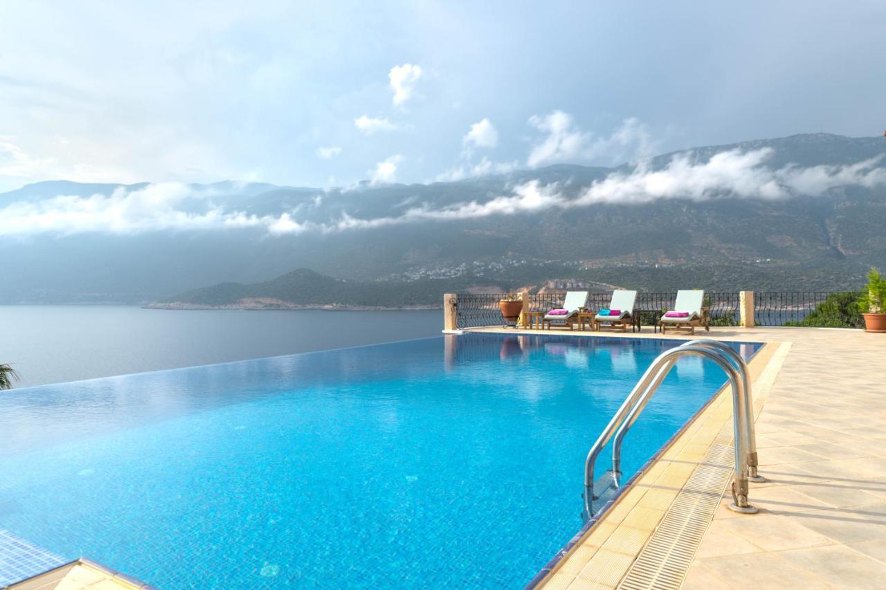 Poseidon-in Winter Heated Outdoor Pool Villa Kas