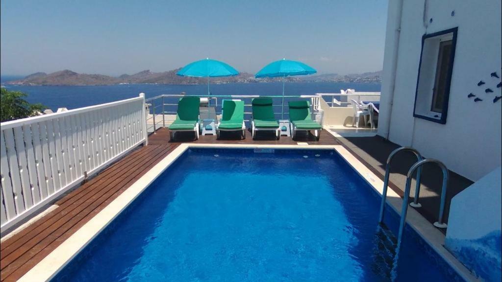 Sunset With Private Pool In Bodrum Only For Family