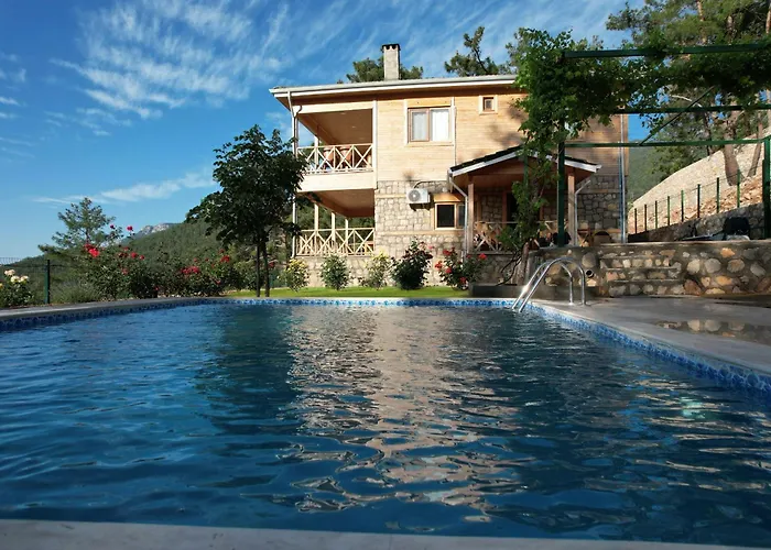 Villa Lycian - Dag Ve Deniz Manzarasi