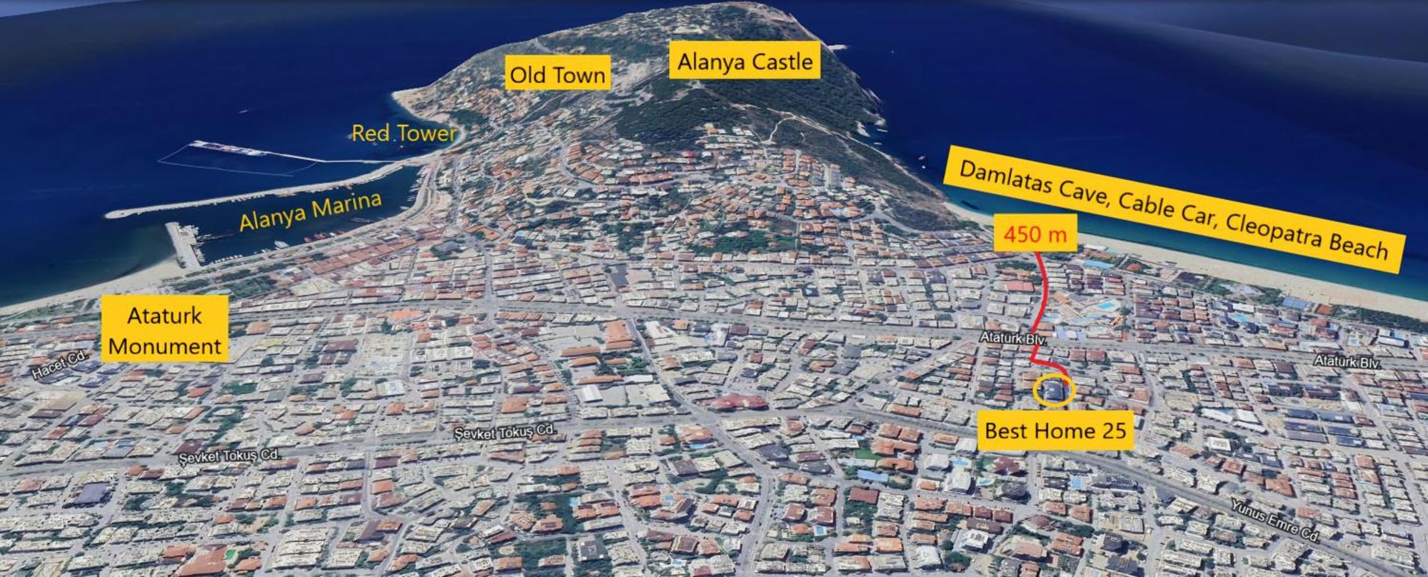 25 - Cleopatra Exclusive, Center Apartment Alanya