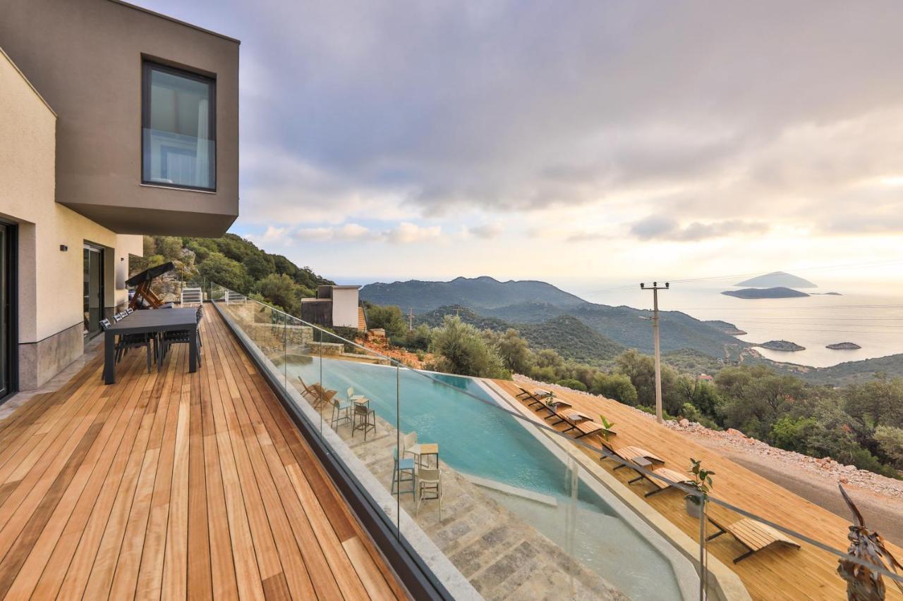 Villa 14 Premium With Openair Restaurant&tennis Court In Nature - Notos Club Kas