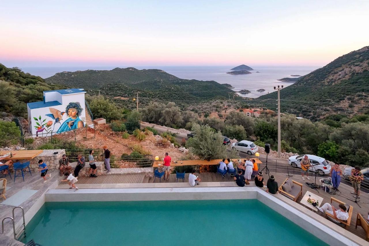 Villa 14 Premium With Openair Restaurant&tennis Court In Nature - Notos Club Kas
